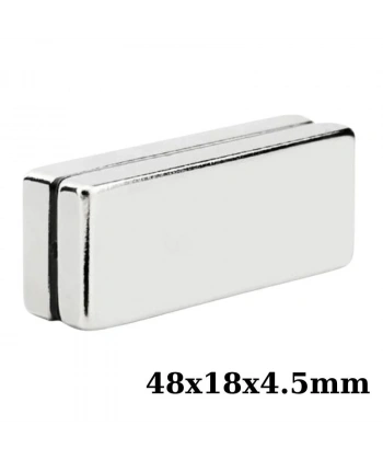 48x18x4.5mm Neodyum Güçlü Mıknatıs - Neodim Magnet