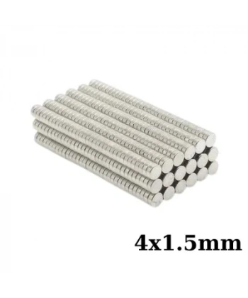 4x1.5mm Neodyum Güçlü Mıknatıs - Neodim Magnet