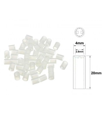 4x20mm Led Distans (Standoff) - Beyaz