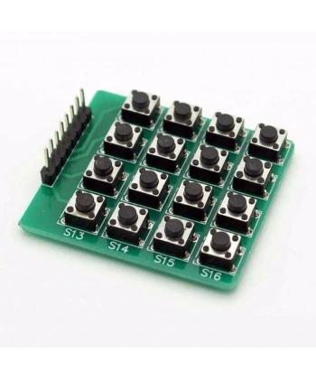 4x4 Matrix Tuş Takımı Keypad 16 Butonlu