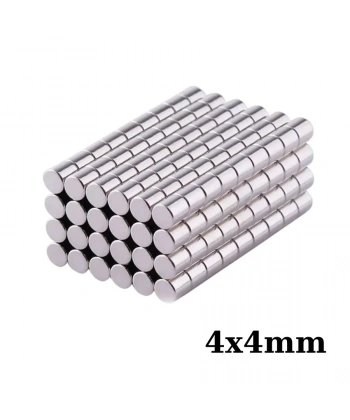 4x4mm Neodyum Güçlü Mıknatıs - Neodim Magnet