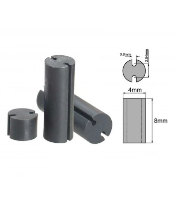 4x8mm Led Distans (Standoff) - Siyah