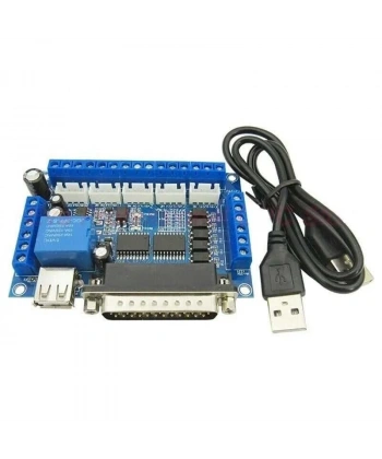 5 eksenli Mach 3 CNC kademeli motor sürücüsü