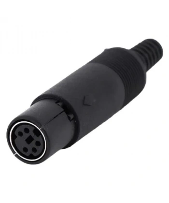 5 Pin Dişi Mini DIN Konnektör