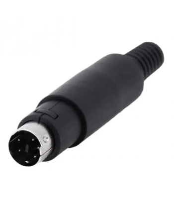 5 Pin Erkek Mini DIN Konnektör