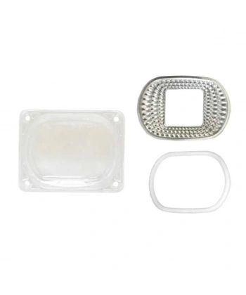 50W Cob Led için Lens + Reflektör + Sızdırmaz Silikon Halka