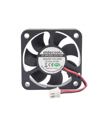 50x50x10mm 24V 0.02A Fan 2 Kablolu