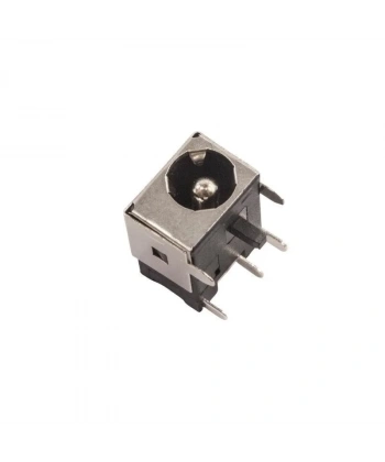 5.5x2.5mm DC Jack Şasesi - Yandan İğne Bacak