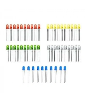 5mm Led Seti - 50 Adet