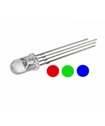 5mm RGB Led Ortak Katot - 4 Pin
