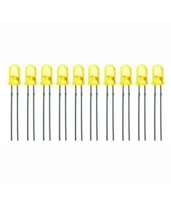 5mm Sarı Led Paketi - 10 Adet
