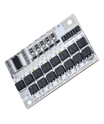 5S 100A LiFePO4 Balanslı BMS Beyaz PCB