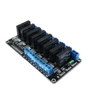 5V - 8 Kanal Solid State Röle Kartı (5V 2A)