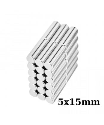 5x15mm Neodyum Güçlü Mıknatıs - Neodim Magnet