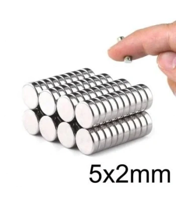 5X2mm Neodyum Güçlü Mıknatıs - Neodim Magnet