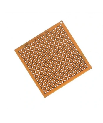 5x5 Delikli Bakır Plaket 50x50mm