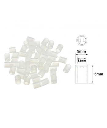 5x5mm Led Distans (Standoff) - Beyaz