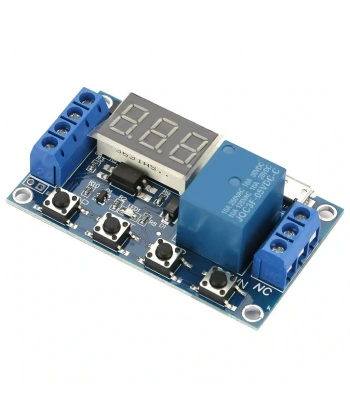 6-30V Zaman Ayarlı Röleli Modül Röle Kartı Micro USB Girişli