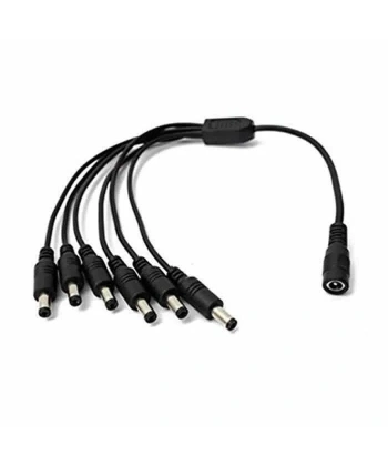 6 Başlı DC Adaptör Çoklayıcı Kablo