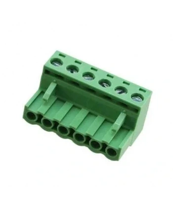 6 Pin 5.08mm Dişi Geçmeli Yeşil Klemens