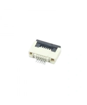 6 Pin SMD Flat Kablo Yuvası 0.5mm Pin Aralığı