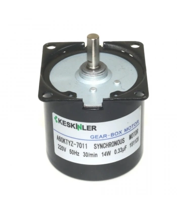 60-KTYZ 30 RPM 14W AC Senkron Motor