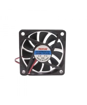 60x60x10mm 12V 0.13A Fan 2 Kablolu