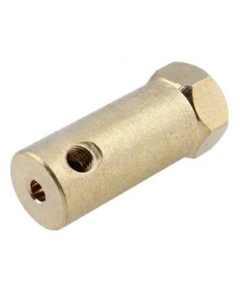 6mm Motor Şaftı ile Uyumlu Hex Tekerlek Kaplini
