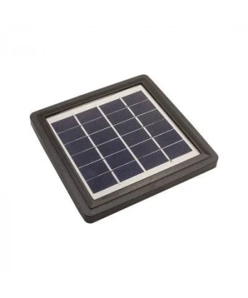 6V 250mA Su Geçirmez Kasalı Solar Panel 125x125x18mm