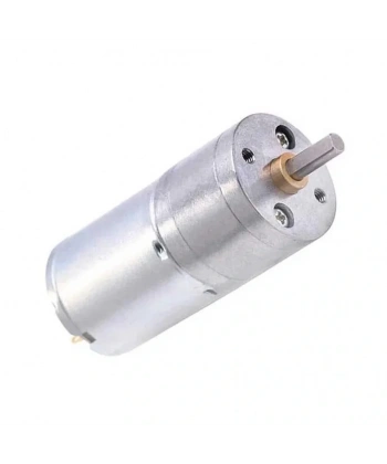 6V 25mm 16 RPM Redüktörlü DC Motor