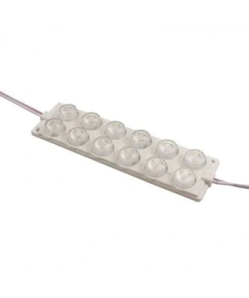 6W 2x6 Mercekli Modül Led - Beyaz 12V