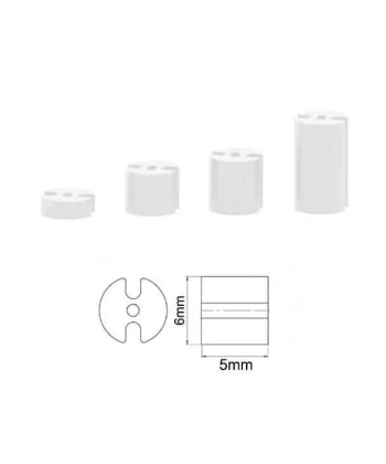 6x5mm 3 Pin Led Distans (Standoff) - Beyaz