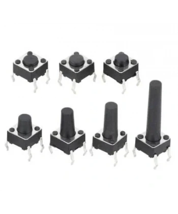 6x6x12mm 4 Pinli Push Buton - Tact Switch