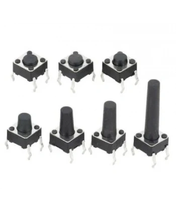 6x6x14mm 4 Pinli Push Buton - Tact Switch