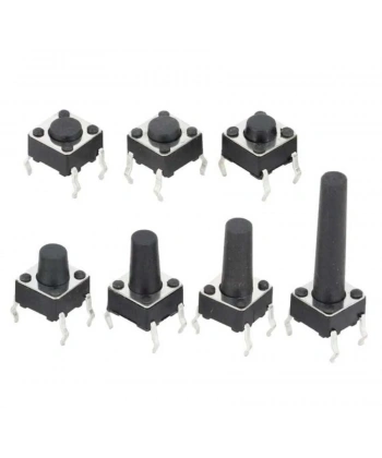 6x6x6mm 4 Pinli Push Buton - Tact Switch