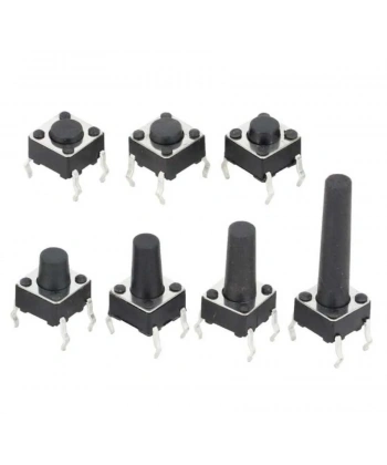 6x6x9mm 4 Pinli Push Buton - Tact Switch