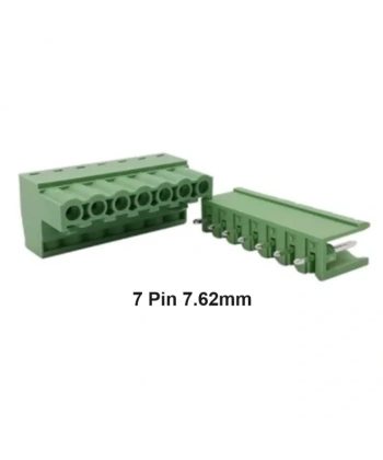 7 Pin 7.62mm Geçmeli 180C Takım Klemens