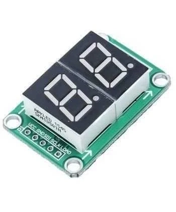 7 Segment Display Modülü 2 Haneli