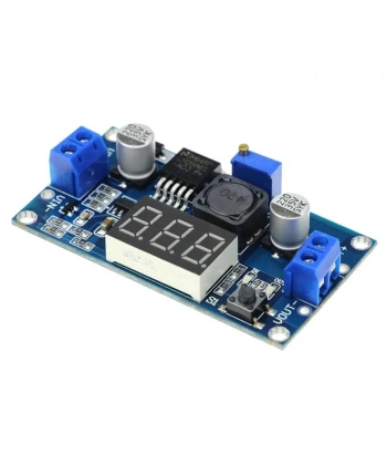 7 Segmentli Ayarlanabilir 3A Voltaj Regülatör Kartı - LM2596-ADJ
