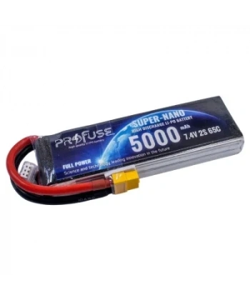 7.4V 2S 5000mAh 65C Lipo Batarya