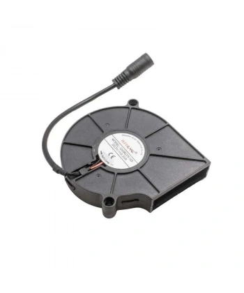75X75X15mm 5V 0.3A Salyangoz Fan - 5.5x2.5mm Adaptör Girişli