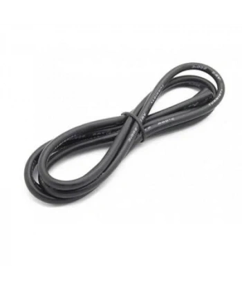 8 AWG Silikon Kablo Siyah - 1 Metre