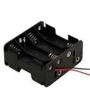 8li AA Pil Yuvası - Çift Taraflı