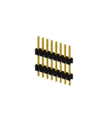 8 Pin (1x8) 2.54mm 2 Katlı Erkek Pin Header