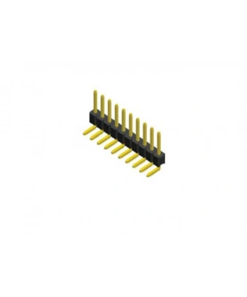 8 Pin (1x8) 2.54mm Eğik Erkek Pin Header