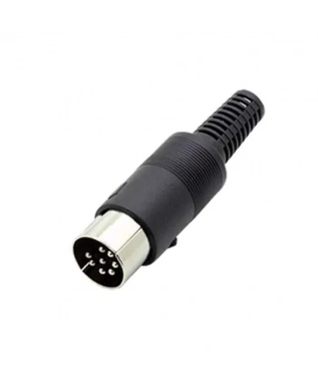 8 Pin Erkek DIN Konnektör