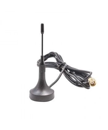 80mm GSM Kablolu Anten - 2m Kablolu