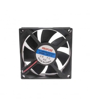 80x80x25mm 12V 0.10A Fan 2 Kablolu