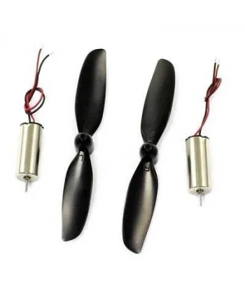 820 Çekirdeksiz DC Motor (2 Adet + 2 Pervane) (Mini Drone Motoru)