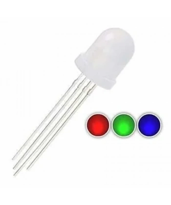 8mm RGB LED 4 Bacaklı Ortak Anot
